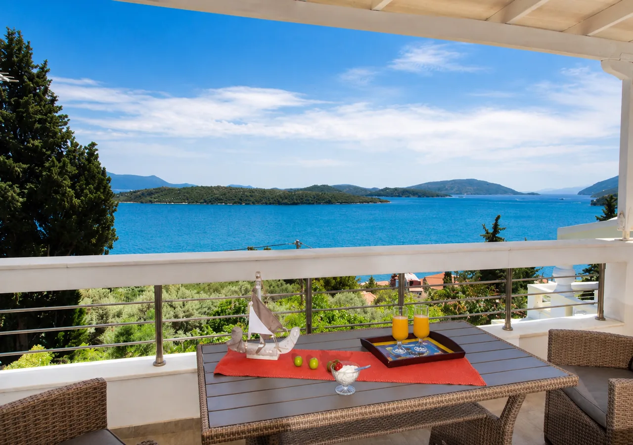 Open terrace sea view